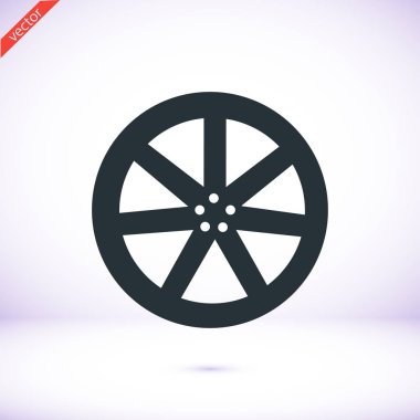 araba tekerlek simgesi