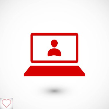 Tasarım Laptop simgesinin