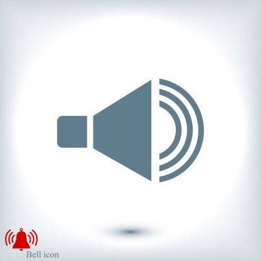 hoparlör işareti simgesi