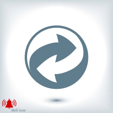 geri dönüşüm Web simgesi