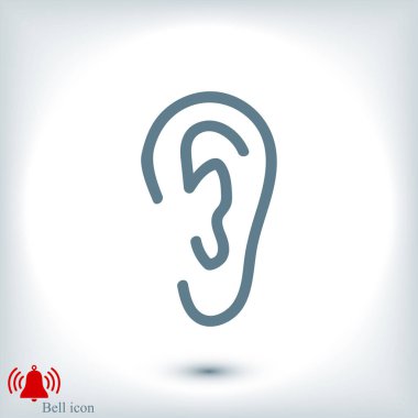 İnsan kulağının simgesi