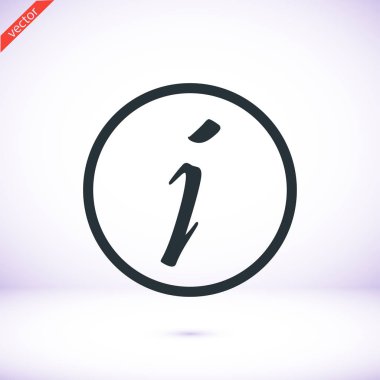 bilgi işareti simgesi