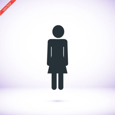 Tasarım kadın simgesinin