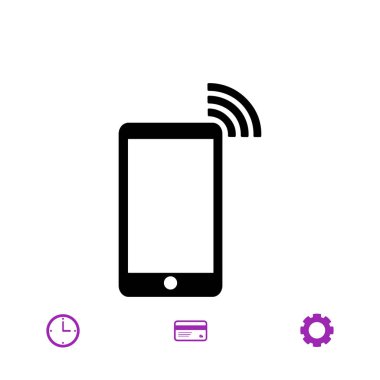 telefon işareti simgesi