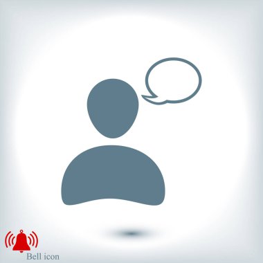 sohbet işareti simgesi