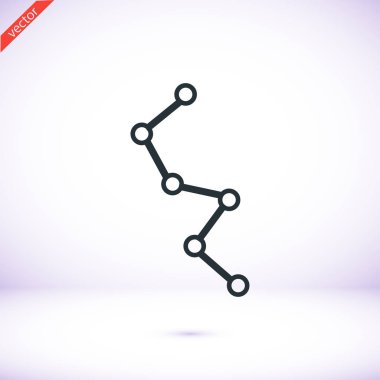 Diyagram basit simgesi