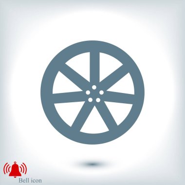 araba tekerlek simgesi