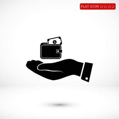 M-cüzdan'el simgesi