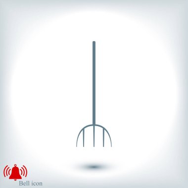 Bahçe çatal simgesi