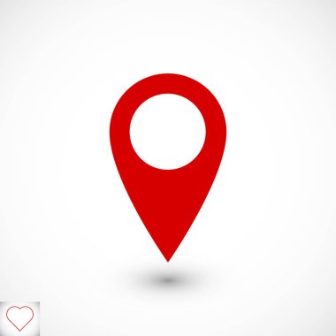 harita işaretçi simgesi