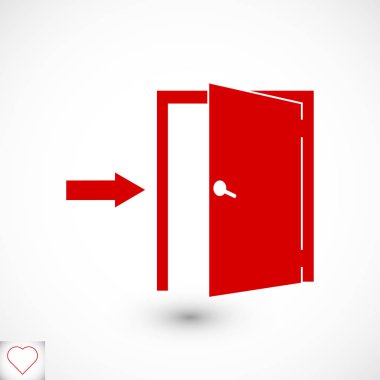 Kapıyı açık simgesi