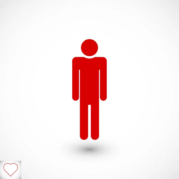 Ontwerp van mens-pictogram — Stockvector