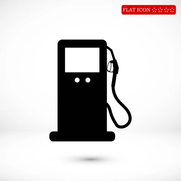 Gas teken pictogram — Stockvector