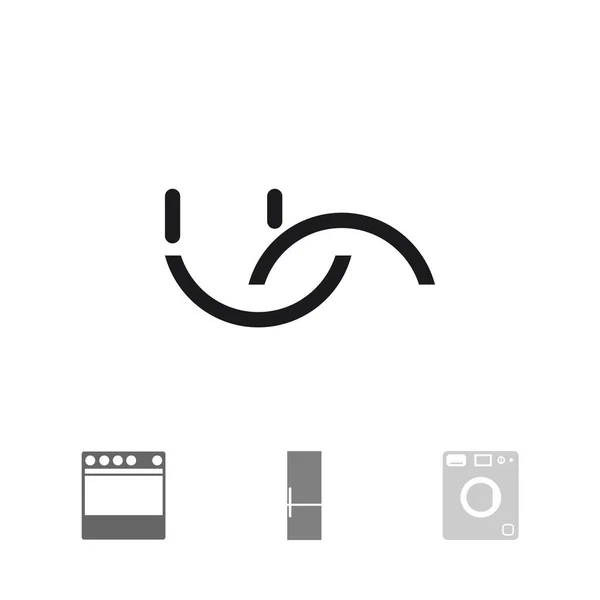 Diseño del icono de sonrisa — Vector de stock