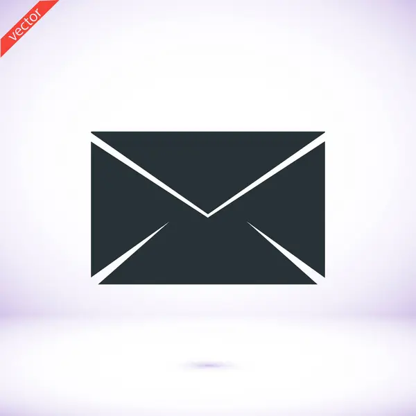 Ikona obálky poštovní — Stockový vektor