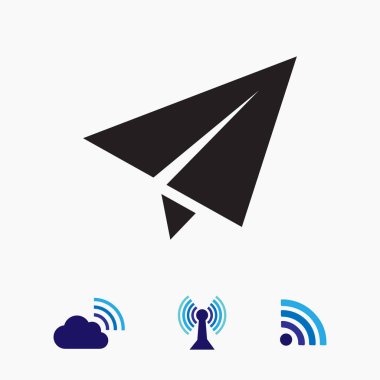 uçak işareti simgesi