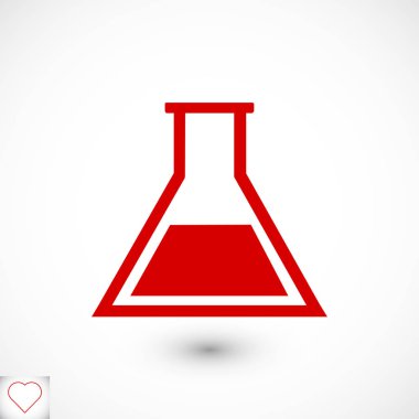 laboratuvar cam simgesi