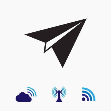 uçak işareti simgesi