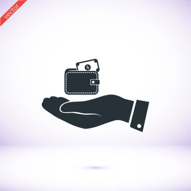 M-cüzdan'el simgesi