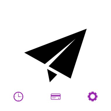 uçak işareti simgesi