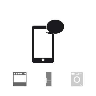 Cep telefonu sms simgesi