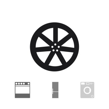 araba tekerlek simgesi