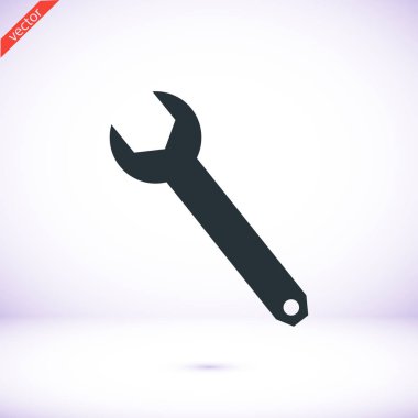 İngiliz anahtarı işareti simgesi