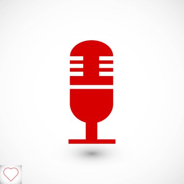mikrofon işareti simgesi