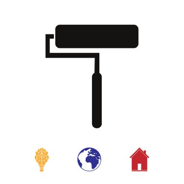 rulo fırça simgesini