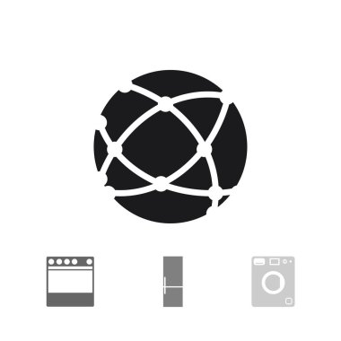 Küresel teknoloji soyut simgesi