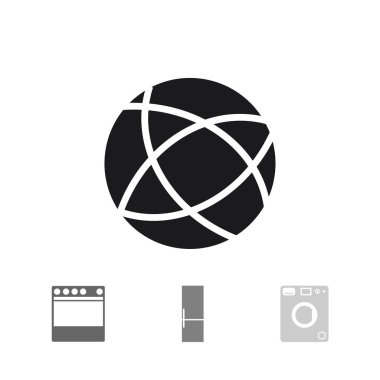 Küresel teknoloji soyut simgesi