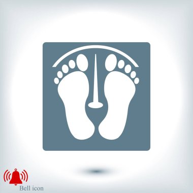 ayak izleri simge tasarım
