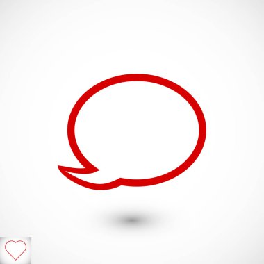 konuşma balonu simgesi