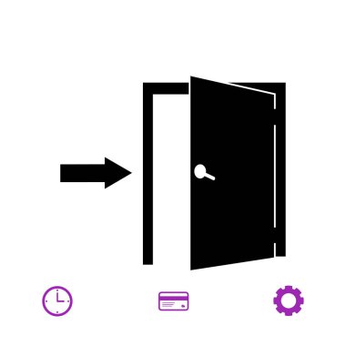 Kapıyı açık simgesi