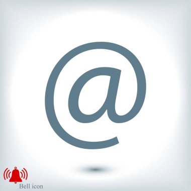 E-posta işareti simgesi