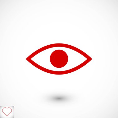 Göz işareti simgesi