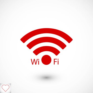 Wi-fi işareti simgesi