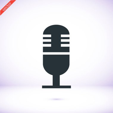 mikrofon işareti simgesi