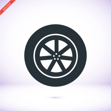 araba tekerlek simgesi