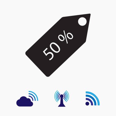 satış fiyat etiketi simgesi