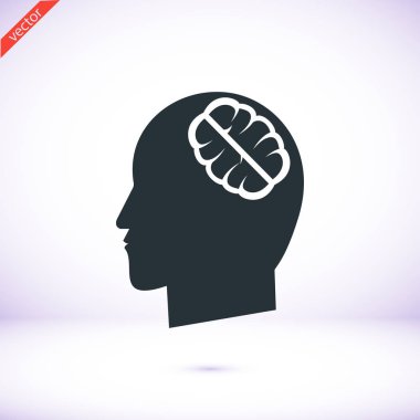 Tasarım beyin simgesinin