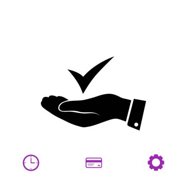 işareti simgesi onaylamak