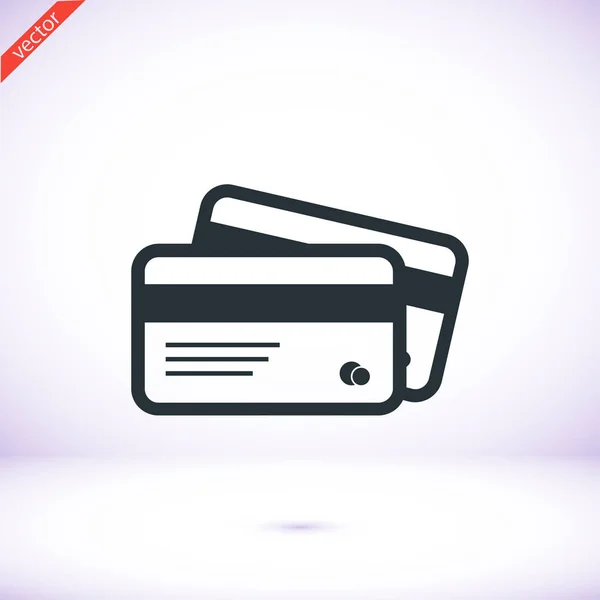 Kreditkarten-Symbol — Stockvektor