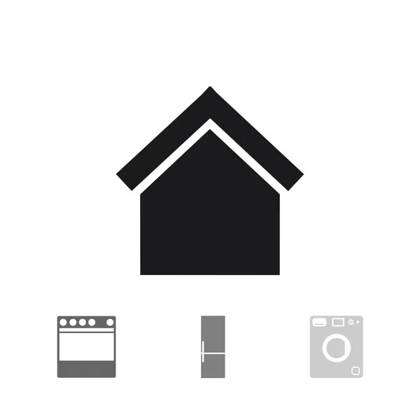 Icône de signe de maison — Image vectorielle