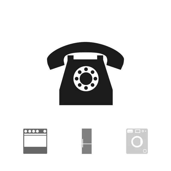 Teléfono signo icono — Archivo Imágenes Vectoriales