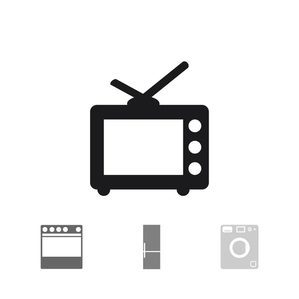 Icono de signo de TV — Archivo Imágenes Vectoriales