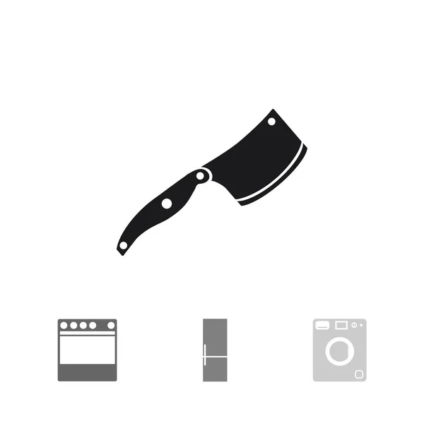 Icono de signo de cuchillo — Vector de stock
