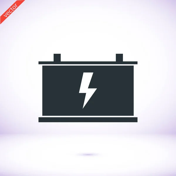 Auto batterijpictogram — Stockvector