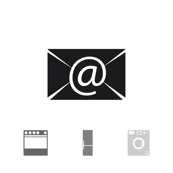 Icono signo de correo electrónico — Vector de stock