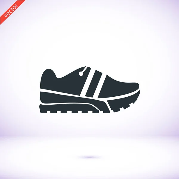 Running shoe icon — Stock Vector
